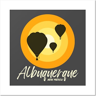 Albuquerque New Mexico Balloons Posters and Art